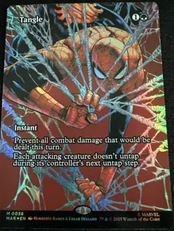 Magic The Gathering Tangle Spider-Man Foil MTG #0038 NM Card Magic The Gathering - Image 3