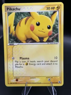 Pikachu 74/112 FireRed & LeafGreen Regular 2004 Pokemon Card NM Vintage Rare - Image 1