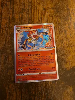 Infernape Promo Indomaret 288/S-P Pokemon Card Indonesia Exclusive NM - Image 1