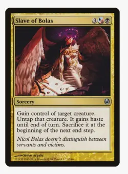 MTG Slave of Bolas #67 DDH Magic Card With Protective Sleeve - Image 1