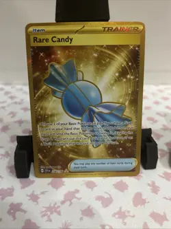 2x Rare Candy 256/198 Pokemon Tcg Scarlet & Violet Secret Rare Gold Card, NM - Image 2
