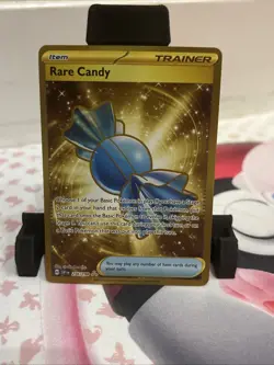 2x Rare Candy 256/198 Pokemon Tcg Scarlet & Violet Secret Rare Gold Card, NM - Image 3