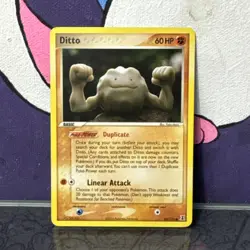 Ditto (Geodude) 62/113 Delta Species Regular Pokemon Card - Image 1