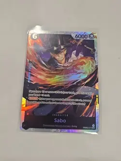One Piece Card Game Sabo PRB02-014 SR English - Image 1