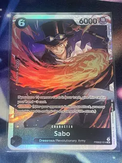 Sabo PRB02-014 SR - One Piece Card the Best Vol. 2 NM - Image 1