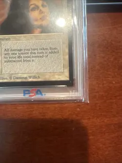 1993 Magic: The Gathering Reverse Damage PSA 10 CE - Image 4