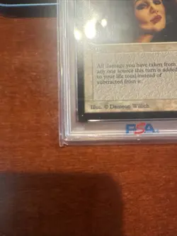 1993 Magic: The Gathering Reverse Damage PSA 10 CE - Image 5