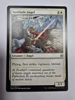 Sunblade Angel War of the Spark Regular Magic The Gathering - Image 1