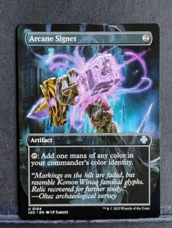 Arcane Signet (Borderless); Commander: the Lost Caverns of Ixalan - Image 1