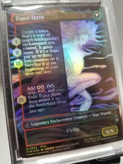 Magic the Gathering Terra Magical Adept #323 Borderless FOIL Final Fantasy NM - Image 4