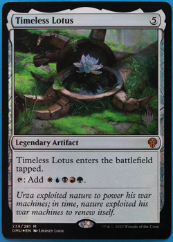 Timeless Lotus (Promo Pack) FOIL Dominaria United Promos NM (504455) ABUGames - Image 1