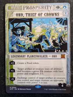 Oko, Thief of Crowns - Outlaws of Thunder Junction (MTG) - Image 1