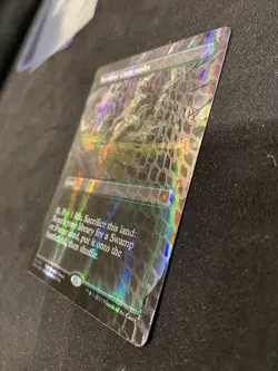 Verdant Catacombs Shock land Borderless Dragon scale Foil SPG #118 MTG Tarkir - Image 3