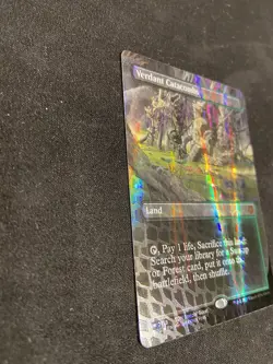 Verdant Catacombs Shock land Borderless Dragon scale Foil SPG #118 MTG Tarkir - Image 4