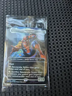 Magic the Gathering Battle Damage Spiderman MtG Legends Spider-Man - Image 1