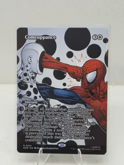 Magic The Gathering - Spiderman - Comeuppance (Borderless) - MAR 0001 - Image 1