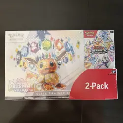 Pokemon TCG Prismatic Evolutions Costco 2-Pack ETB with Booster Bundle Costco - Image 1