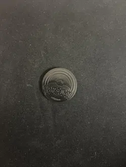 OFFICIAL POKEMON TCG PLASTIC RED SHINY HOLOFOIL LITTEN COIN NEAR MINT - Image 2