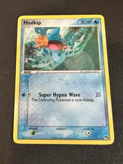Mudkip 11/17 Common Non Holo Pop Series 4 Promo 2006 - Image 1