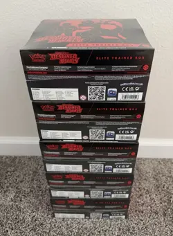 Pokemon TCG Scarlet & Violet Destined Rivals Elite Trainer Box x5 Factory Sealed - Image 5