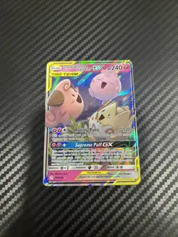 Pokemon TCG - Togepi Cleffa Igglybuff GX 143/236 Tag Team Cosmic Eclipse - Image 3