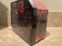 Pokemon TCG Destined Rivals Team Rocket Tin (Nidoking ex) - Sealed New - Image 2