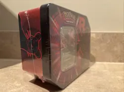 Pokemon TCG Destined Rivals Team Rocket Tin (Nidoking ex) - Sealed New - Image 5