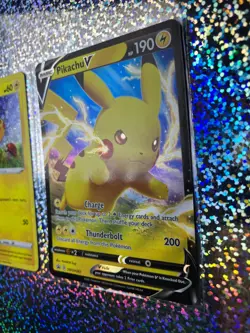 Pokemon TCG: General Mills Holo Promo SWSH039 Pikachu; Promo SWSH061 Pikachu V - Image 4