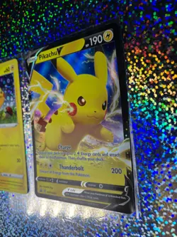 Pokemon TCG: General Mills Holo Promo SWSH039 Pikachu; Promo SWSH061 Pikachu V - Image 5
