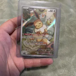 Pokemon TCG Eevee 173/225 SVP : Prismatic Evolutions Black Star Promo - Image 1
