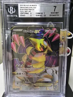 Pokemon Giratina EX Dragons Exalted Full Art SR #124 PSA BGS 7 NEAR MINT - Image 1