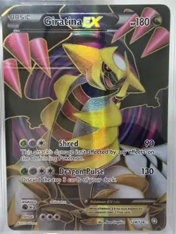 Pokemon Giratina EX Dragons Exalted Full Art SR #124 PSA BGS 7 NEAR MINT - Image 2