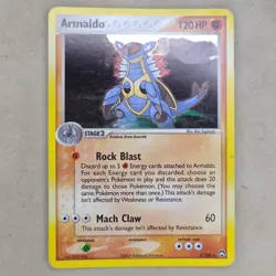 Pokemon TCG - Armaldo #3/108 EX Power Keepers Holo Rare - NM Near Mint - Image 1