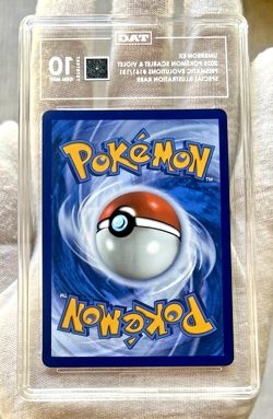 2025 Pokemon UMBREON EX 161/131 SIR Prismatic Evolutions - TAG 10 (965/1000) PSA - Image 3