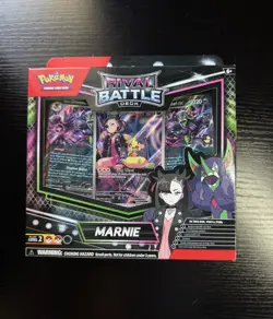 Pokemon TCG Rival Battle Deck Marnie Promo Box - Marnie's Morpeko - Sealed - Image 1