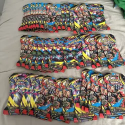 45x Pokemon Mega Evolution Sleeved Booster Packs IN HAND - Image 1