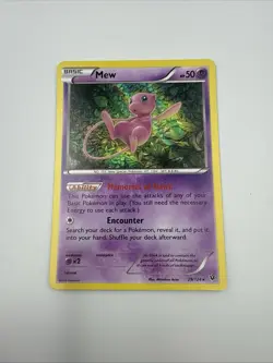 Mew Holo Rare XY - Fates Collide 29/124 Pokemon Tcg - Image 3