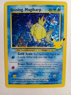 Shining Magikarp 66/64 Celebrations: Classic Collection Holo Pokemon - Image 1