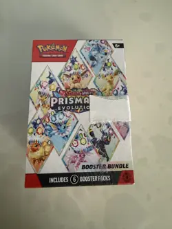 Pokemon TCG: Prismatic Evolutions Booster Bundle (6 Packs) - Brand New - Sealed - Image 1