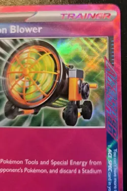 Megaton Blower 182/191 Ace Spec Rare Scarlet & Violet: Surging Sparks Pokemon - Image 3