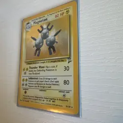 Magneton 9/130 Base Set 2 Unlimited Holo Rare Pokemon TCG Card - Image 3