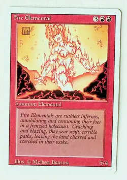 Fire Elemental - Revised Edition Regular Card - Image 1