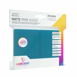 Gamegenic - Matte Prime Card Sleeves: Blue - Image 1