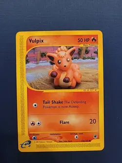 Pokemon Card - Vulpix Expedition 136/165 Common - Image 1