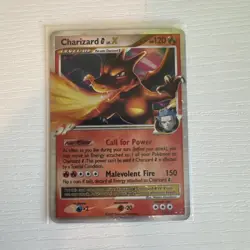 Pokemon TCG 2009 Charizard G LV.X Holo Card 143/147 Supreme Victors Rare - Image 1