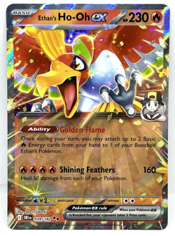 Ethan's Ho-Oh ex - 039/182 Pokemon TCG Destined Rivals Double Rare Pokemon Card - Image 1