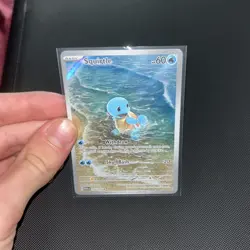 Squirtle 170/165 Scarlet Violet 151 2023 IR Holo Rare Pokemon Card TCG - Image 1