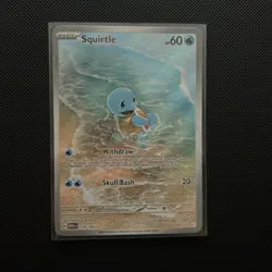 Squirtle 170/165 Scarlet Violet 151 2023 IR Holo Rare Pokemon Card TCG - Image 2