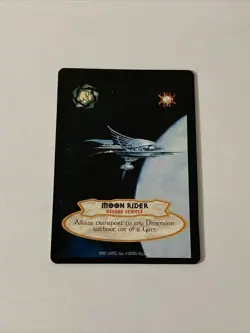 Hyborian Gates CCG Card Asgard Vehicle Moon Rider - Image 1