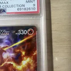 Pokemon Card PSA 9 Mint Charizard Vmax Full Art UPC Black Star Promo Swsh261 - Image 4
